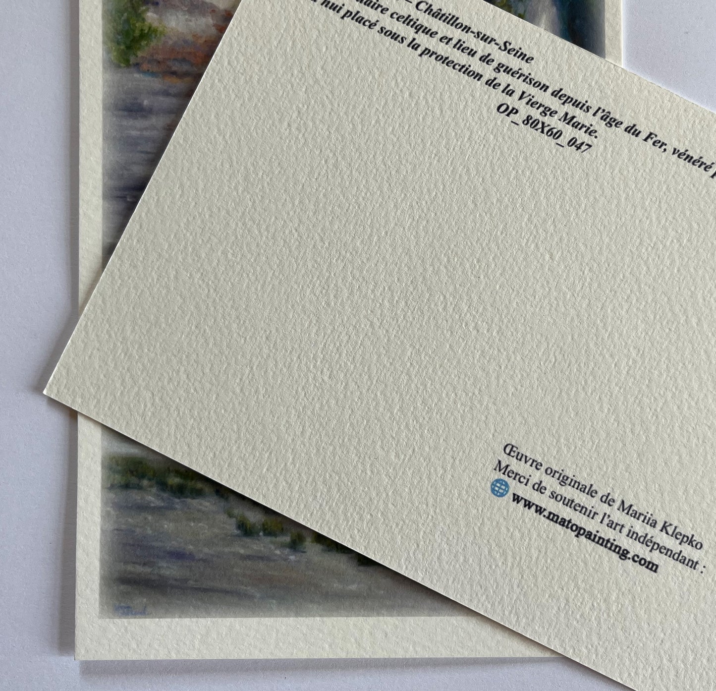 Carte postale Médiathèque Louis Blairet – Laignes