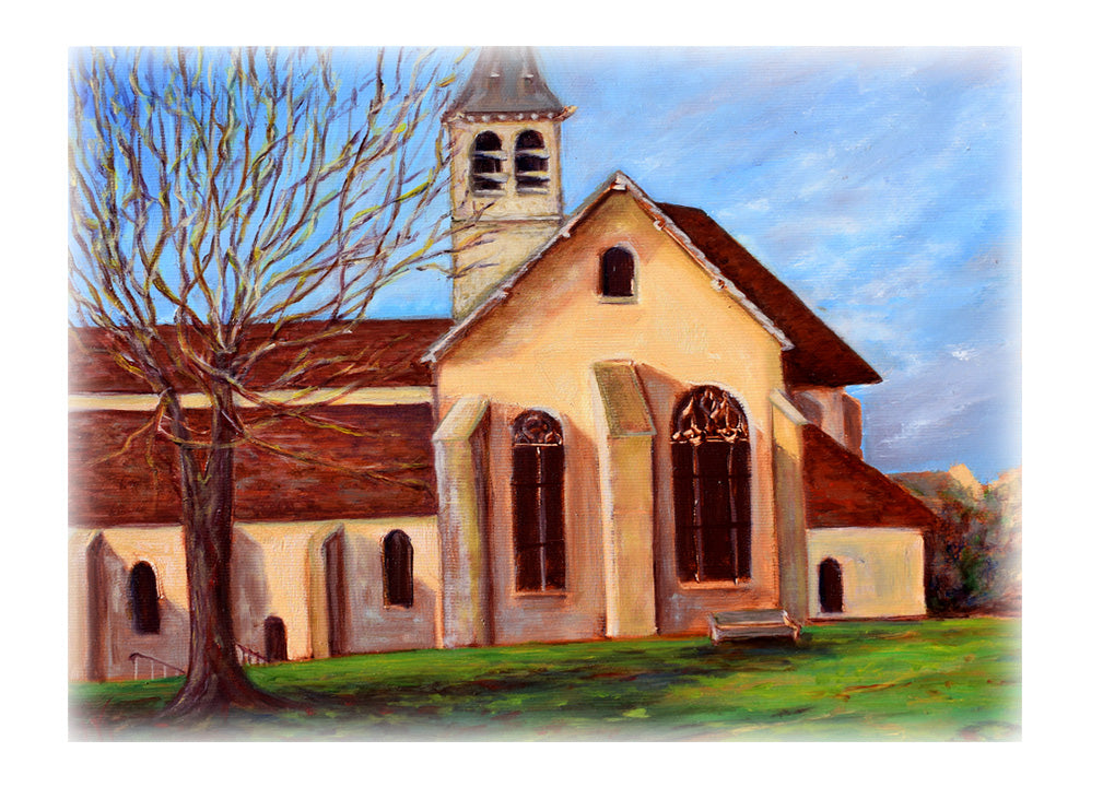 Carte postale - Église Saint-Didier, Laignes