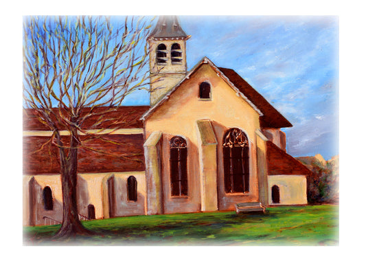 Carte postale - Église Saint-Didier, Laignes